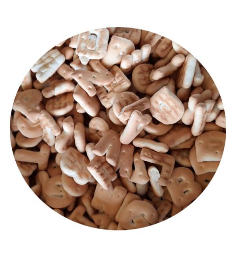 ABCD Shaped Fry Biscuit – ஏபிசிடி ஷேப் ஃப்ரை பிஸ்கட்