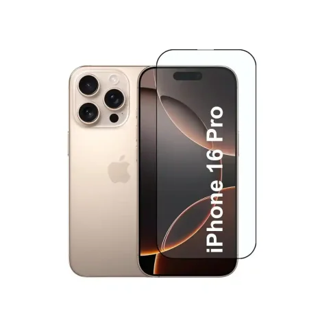 Tempered Glass for iPhone 16 Pro Screen Protector Guard