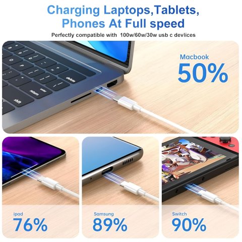 Google 30W Original USB Type C to C Fast Charging Data Cable Compatible with Pixel 10a/10 pro/9/9a/8a/7a/6a, Pixel 10/9/8/7 Pro/XL, Pixel Watch, Chromebook, Buds, Tablet 1M Charge & Sync Cord, White
