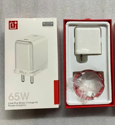 OnePlus 65 W 6 A Wall Charger for Mobile (White, Cable Included)