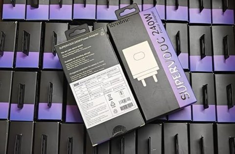 Original SUPERVOOC 240W Hyper Charger Combo Compatible with Realme Type C Devices (TEN101)