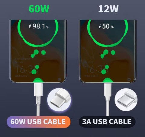 OLVME USB A to TYPE-C Cable | Unbreakable Durable Braided Cable | 60W Type- C fast Charging | For SmartPhone,Laptop,Airpod & More |High Speed Charge & Data | Soft Tangle Free | black 1Meter